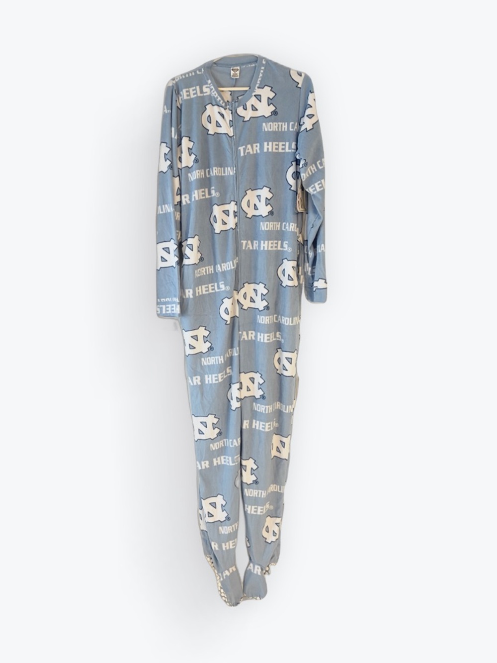 Concept Sports Adult Onesie Footed Pajamas University of North Carolina Tarheels